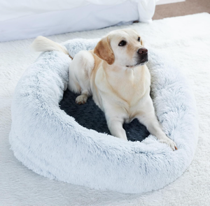 lot 282 image: Dog Bed for Large Dogs,Donut Washable Large Pet Bed
