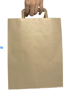 lot 322 image: Brown Paper Bag wHandles