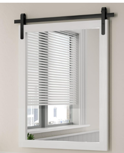 lot 337 image: PAIHOME Farmhouse Bathroom Mirror