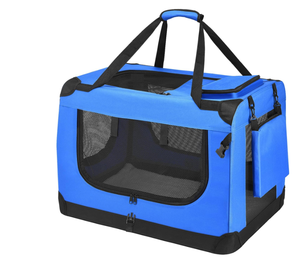 lot 343 image: PISPETS Collapsible Soft Sided Pet Carrier