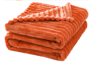 lot 347 image: BEDELITE Orange Fleece Blanket