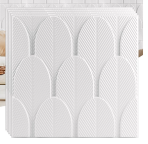 lot 348 image: LOT OF 12 STICKGOO 3D Wall Panels Peel and Stick