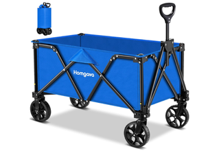 lot 404 image: Homgava Collapsible Folding Wagon Blue