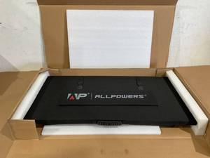lot 5 image: ALLPOWERS SP037 400W Portable Solar Panel Waterproof IP67 Foldable Solar Panel Kit with 37.4V MC-4