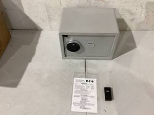 lot 428 image: Lovndi Security Digital Safe Box - Grey