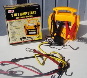 lot 37 image: iit 3 in 1 Jump Start Portable Rechargeable Power Station Etc.
