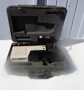 lot 38 image: Vintage 1980s RCA VHS Camcorder Video Camera With Accessories & RCA Hard case.