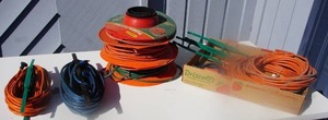 lot 39 image: Garage Indoor Outdoor Extension Cords