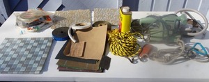 lot 44 image: Garage Tools Vintage Rockwell Double Insulated High speed Finishing Orbital Sander and DIY Project Part & Pieces...