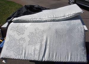 lot 58 image: Camping Portable Bed Mattress Cushion wBag