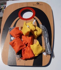 lot 60 image: NEW Lawn Game Sportcraft Bean Bag Toss Corn Hole Game...