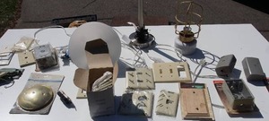 lot 73 image: Home Essentials...Lighting Electrical Hardware Accessories Etc.