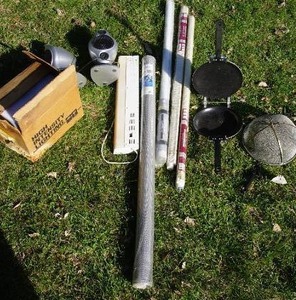 lot 116 image: Miscellaneous LotLighting, Aluminum Screening Etc.