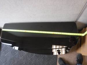 Black TV Stand