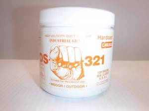 Hardcast DS321 High Velocity Duct Sealant  Approximately 4 