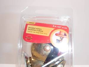 Faultless Hooded Casters 2 x 1-58 (41 mm)  Approximately 18 Pieces 