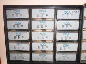 Drawer Hardware organizer  Approximately 4 Drawers 