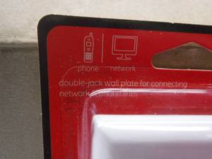 General Electric RJ11RJ45 Network & Phone Wall Plate  Approximately 32 Pieces of Wall Plates 