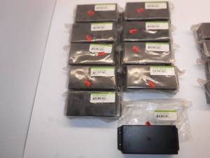 ABS Plastic Utility Chassis Boxes with Flanges  Approximately 29 Pieces Total 