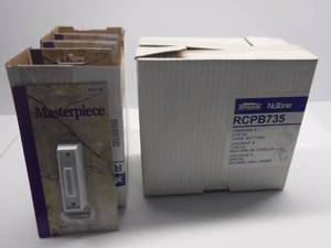 Masterpiece RCPB735 White Doorbells  Approximately 48 Door Bells 