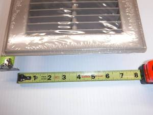30-6X6D Brown Vents  Approximately 5 Pieces 
