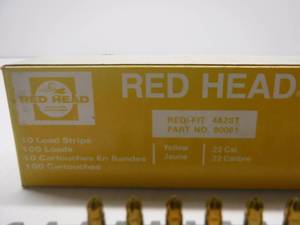 Red Head .22 Cal. Concrete Strip and Load  20 Boxes Which Is Approximately 2000 Loads Total 