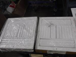 Assorted White Vents  Approximately 60 