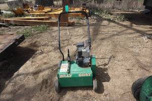lot 42 image: Billy Goat Model PR500 Power Lawn Dethatcher Lawn Rake