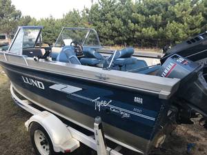 1994 Lund 183 Tyee Grand Sport Boat w Trailer