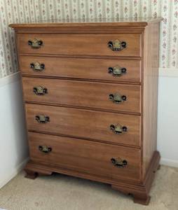 Vintage Chippendale Style Dresser