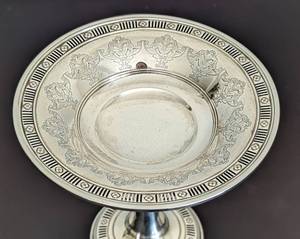 Beautiful Vintage Sterling Silver Compote