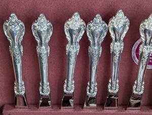 Lunt Floral Sterling Silver Flatware