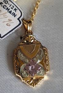 Pair of Vintage Gold Filled Lockets