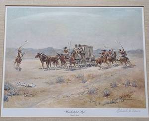 Framed Unscheduled Stop Print by Edward Morris