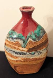 Pretty Pottery Pitcher and Vase