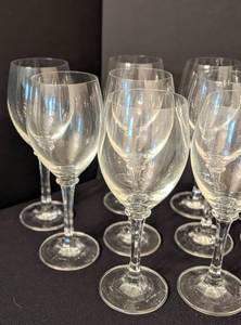 Clear Glass Stemware