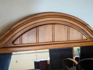 Large Wood Mirror