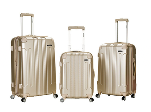 lot 44 image: New Rockland 3-pc. Sonic Hardside Spinner Upright Luggage Set