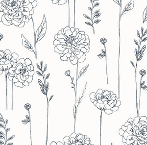 lot 59 image: New RoomMates Maisey Peel and Stick Wallpaper