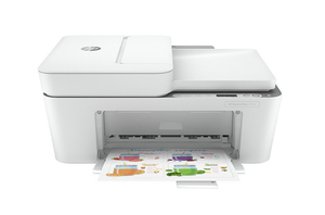 lot 76 image: New HP Deskjet 4155e Wi-Fi All-in-One Inkjet Printer