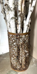 lot 42 image: Decorative Rustic Birch Branches