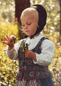 lot 47 image: Scandinavian Girl Print by Haga