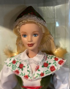 lot 61 image: Swedish Barbie Doll From the Doll of the World Collection, New