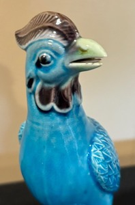 lot 82 image: Pair of Vintage Mid Century Chinese Bird Decorative Figurines