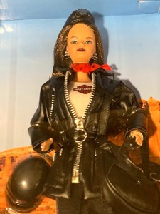 lot 167 image: Mattel 1998 Harley Davidson Barbie Doll and Accessories