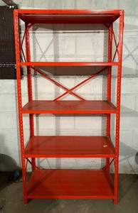lot 140 image: Metal Shelf