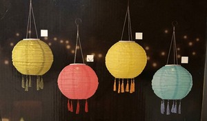 lot 148 image: Nine Lumineo Garden Solar Lanterns