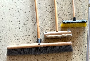lot 200A image: Brooms, Snow Rake, Bucket and More
