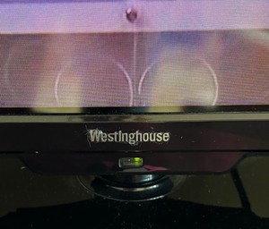 lot 15 image: Westinghouse 40 Inch TV with Remote