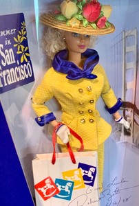 lot 261 image: Summer in San Francisco 1998 Barbie Doll, 1998 First in Series